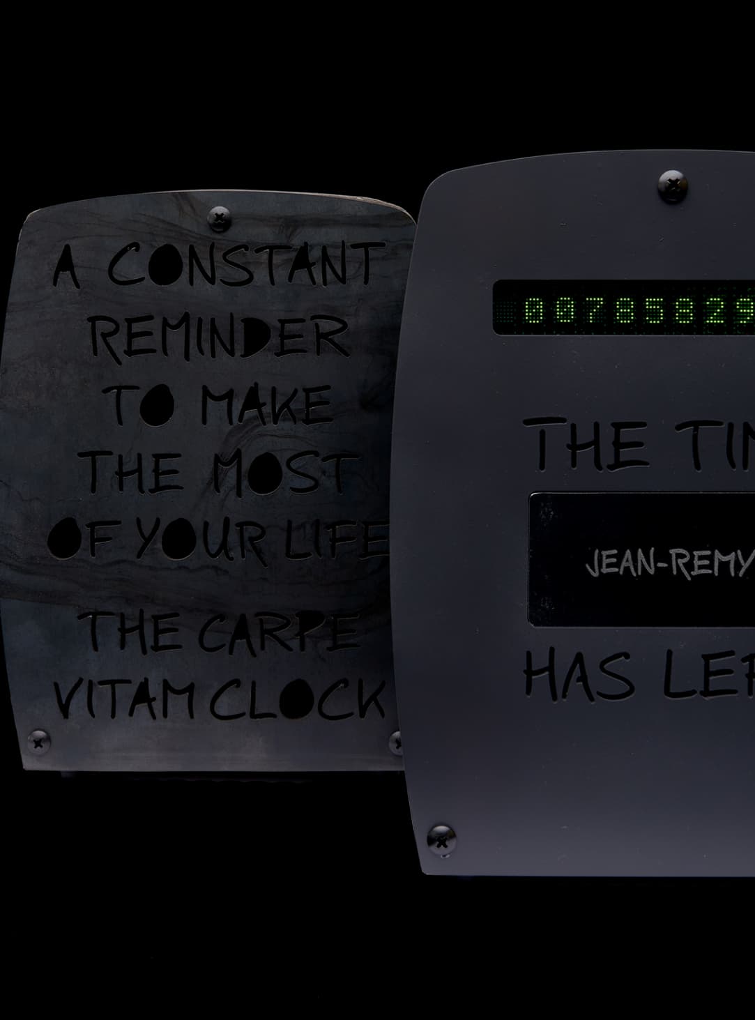 The Carpe Vitam Clock